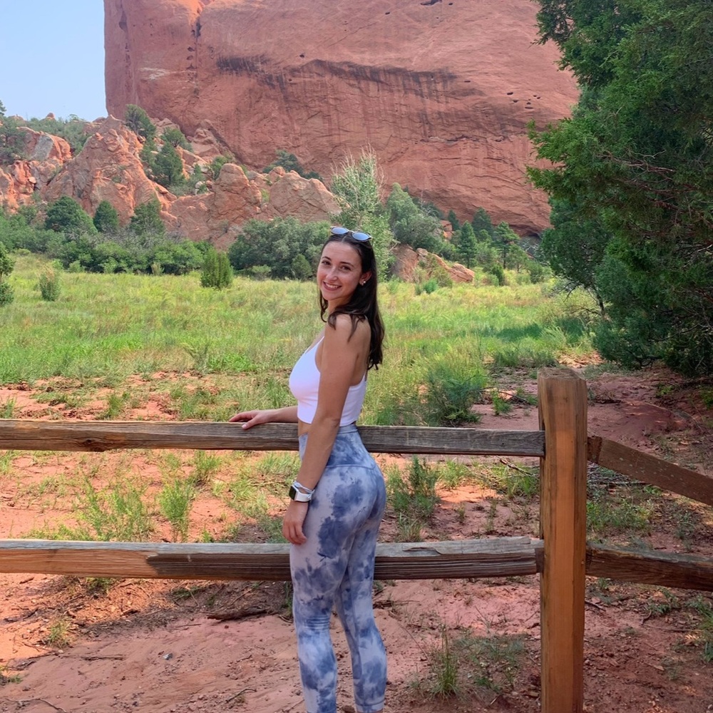 Lululemon Blue and Gray Activewear